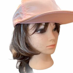 Sport Cap Pink Satin  One Size Fits All